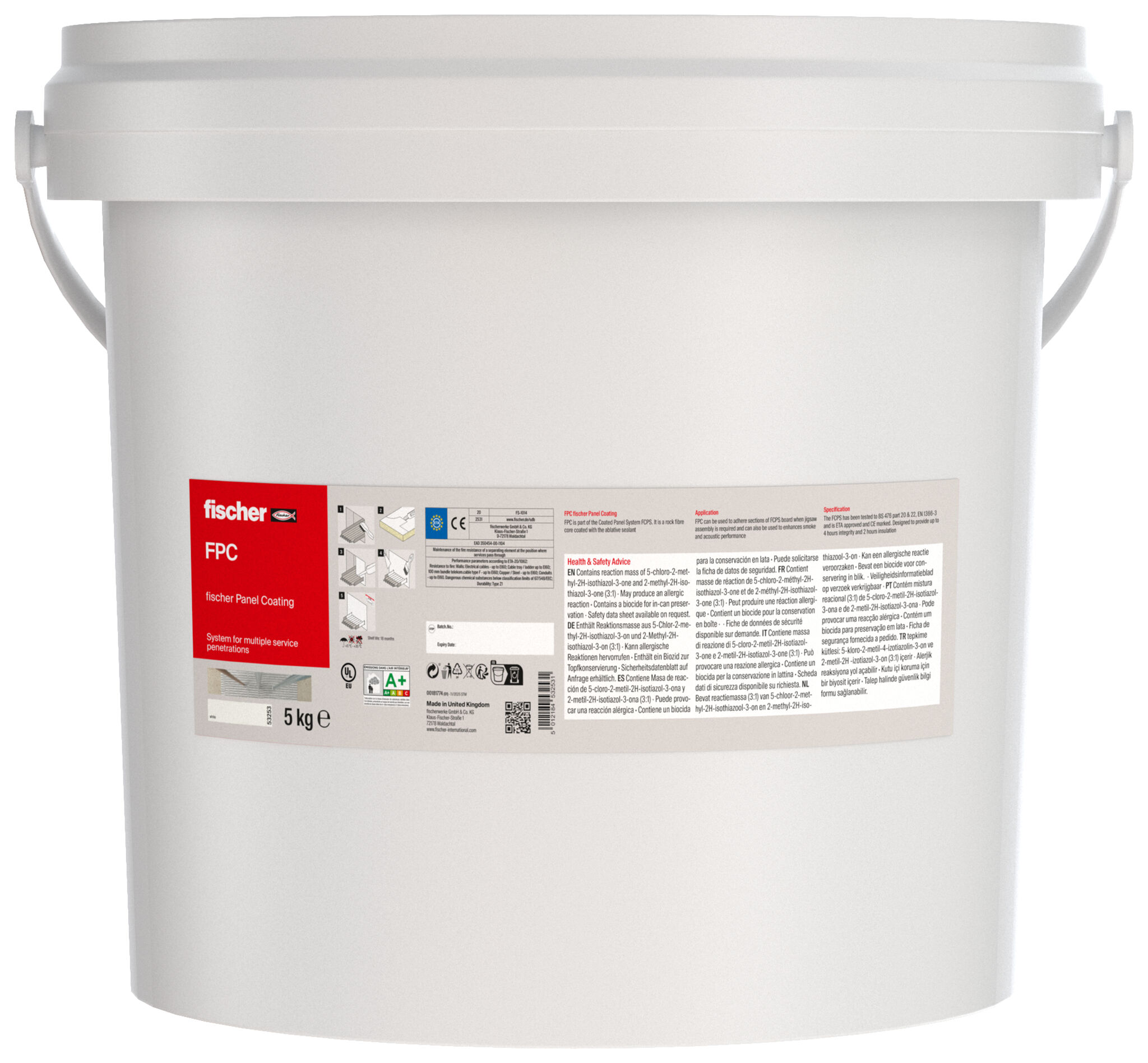 Product Picture: "fischer Boyalı Panel Sistemi FPC 5 kg"