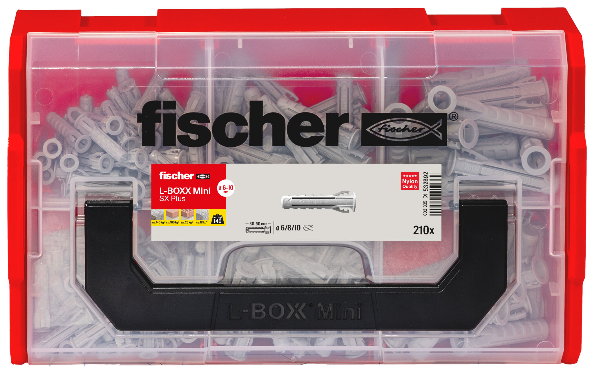 Packaging: "fischer L-BOXX mini SX Plus (210)"