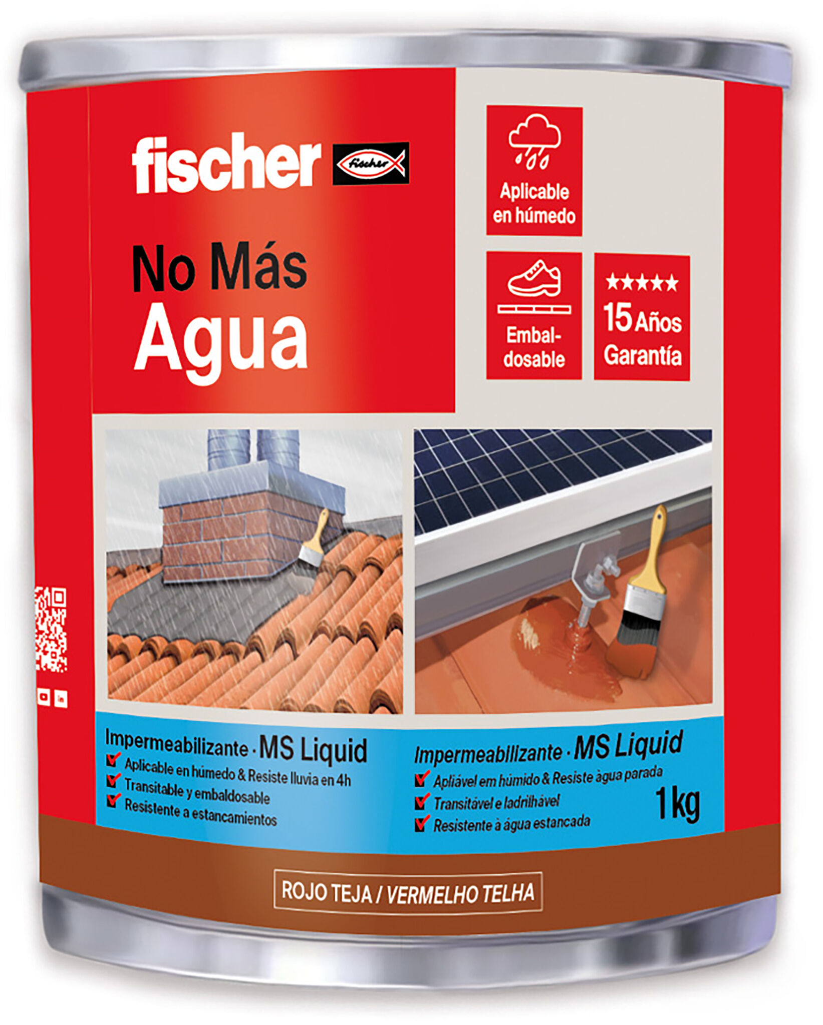 Product Picture: "MS Líquido 1 kg Castanho / Telha"