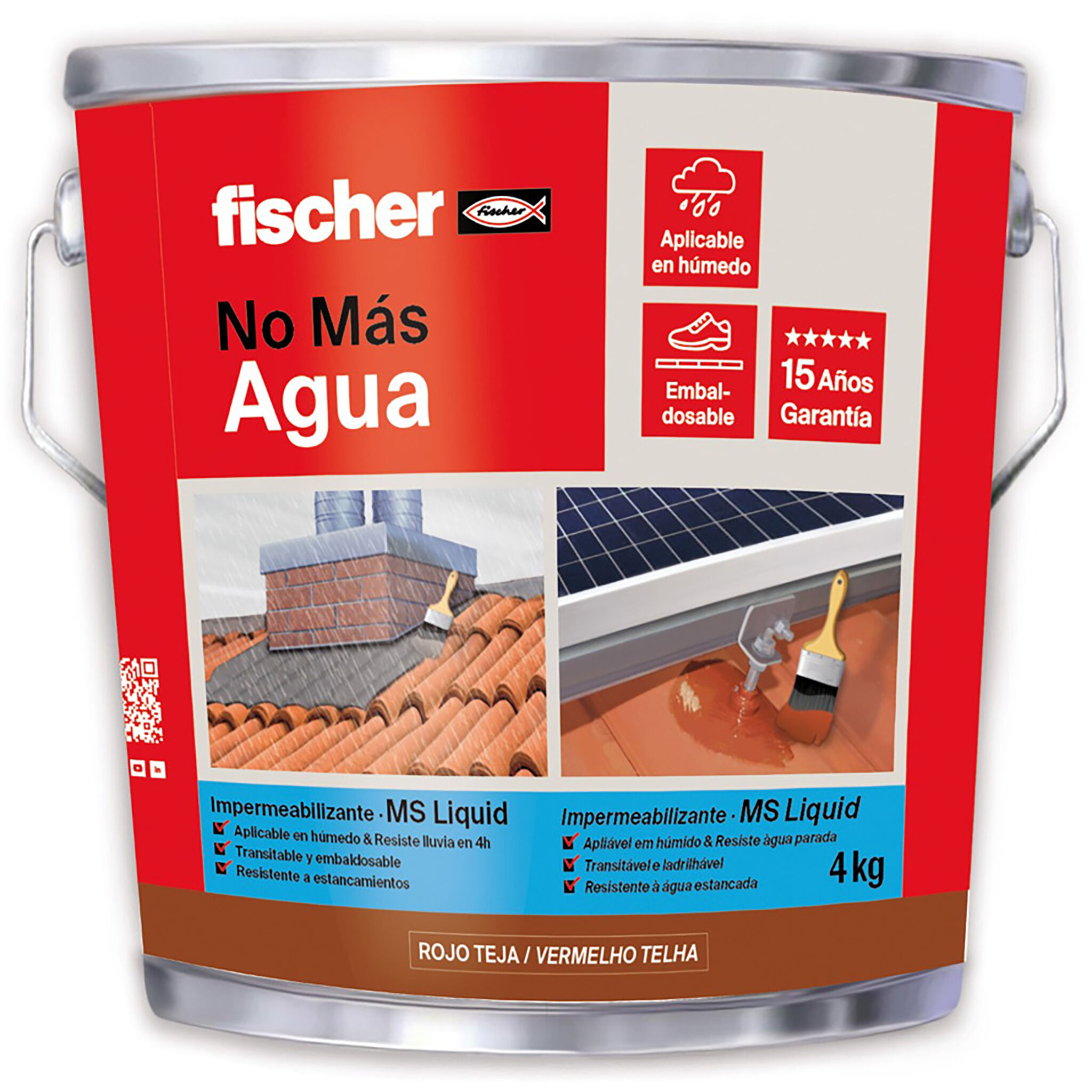 Product Picture: "MS Líquido 4 kg Castanho / Telha"