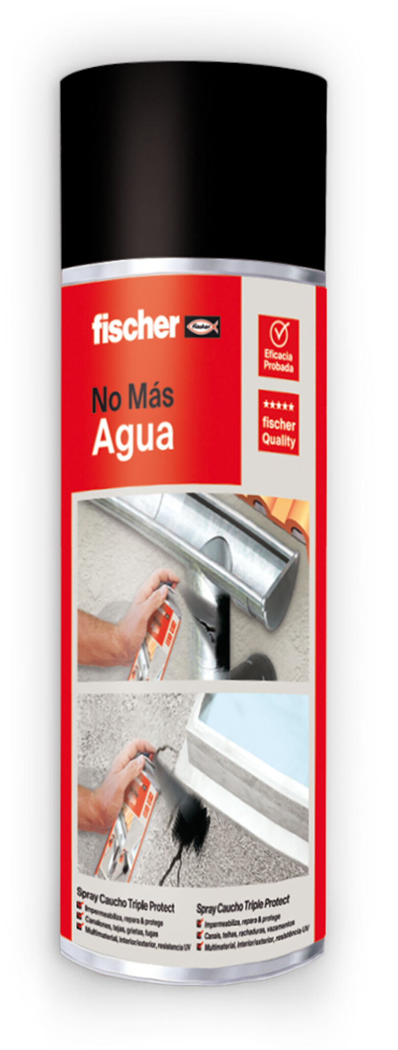 Product Picture: "Silicona en spray Triple Protect Negro (500 ml)"