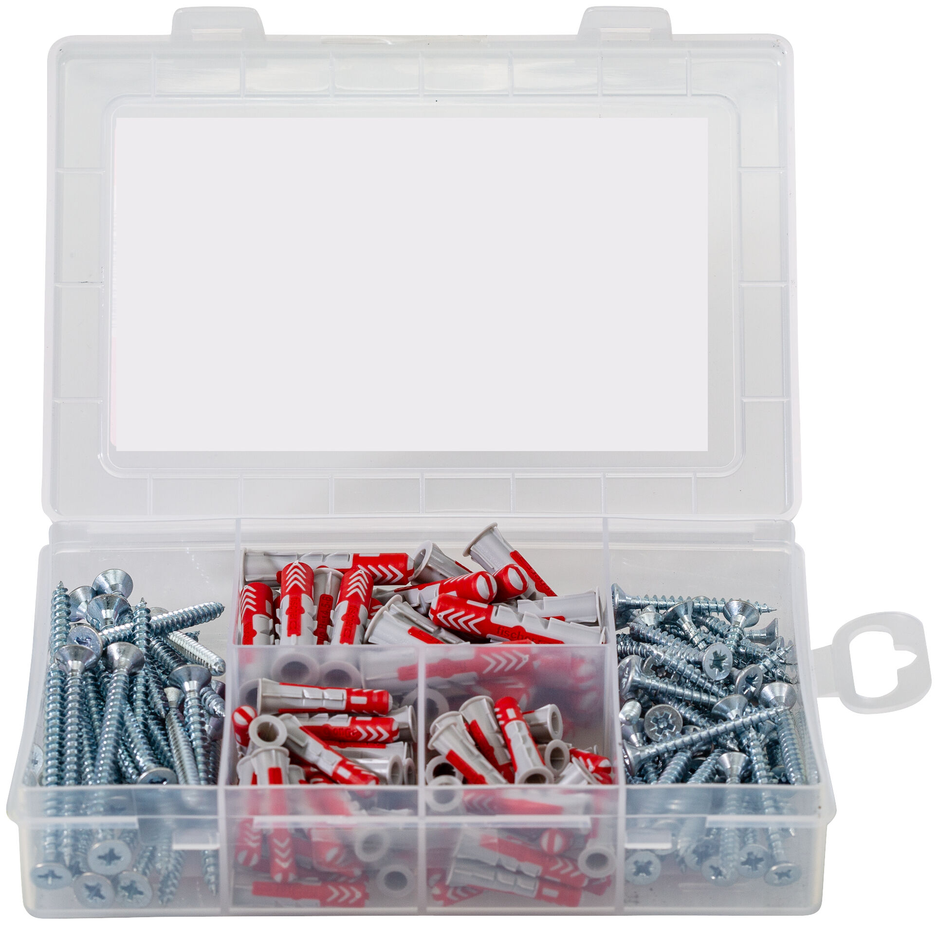 Product Picture: "fischer Meister-Box Wohnraum + Schrauben (160)"