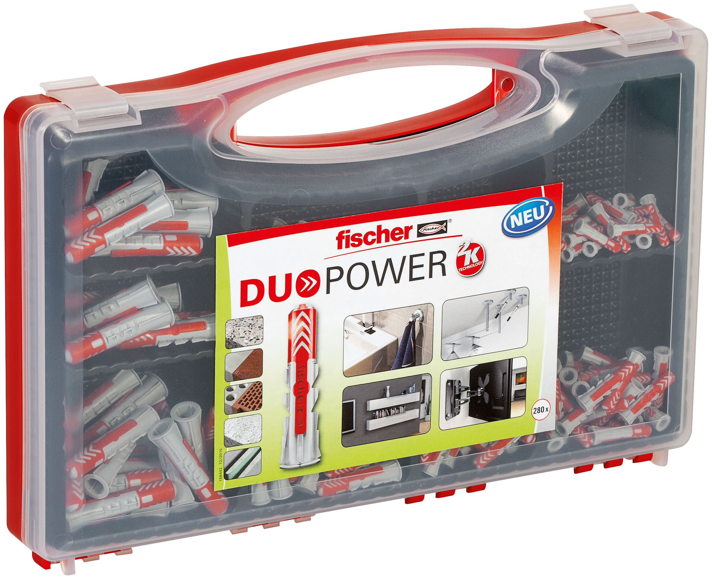 Produktbild: "fischer Red-Box DuoPower (280 Teile)"