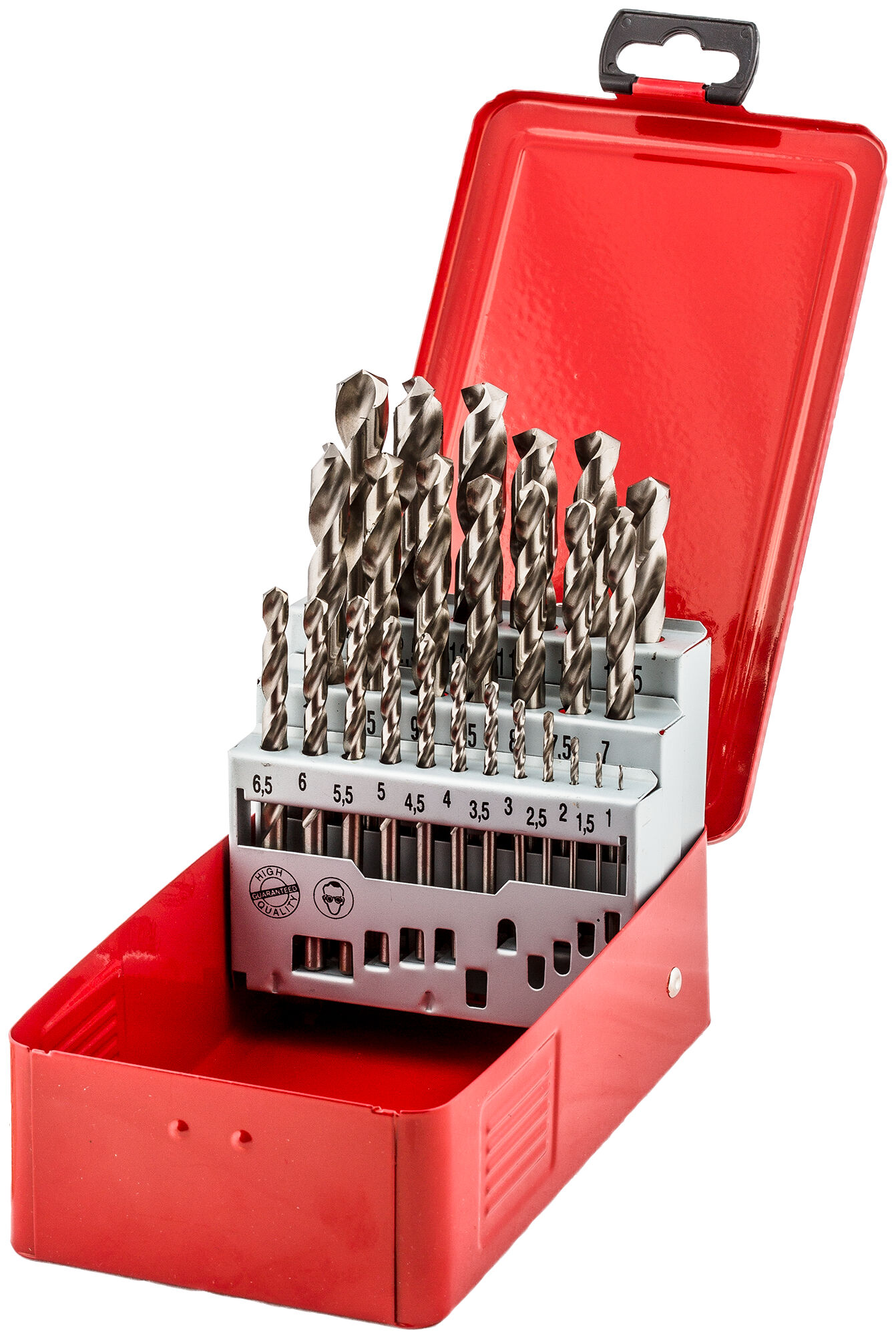 Produktbild: "fischer Metallbohrer-Set D-HSS-G DIN338 1-13 mm (25 Teile)"