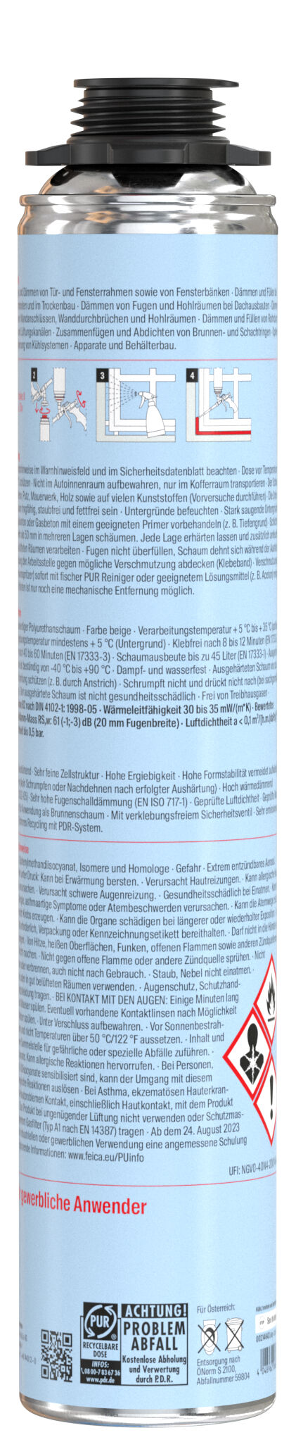 Product Picture: "fischer 건 폼 PUP S 750"