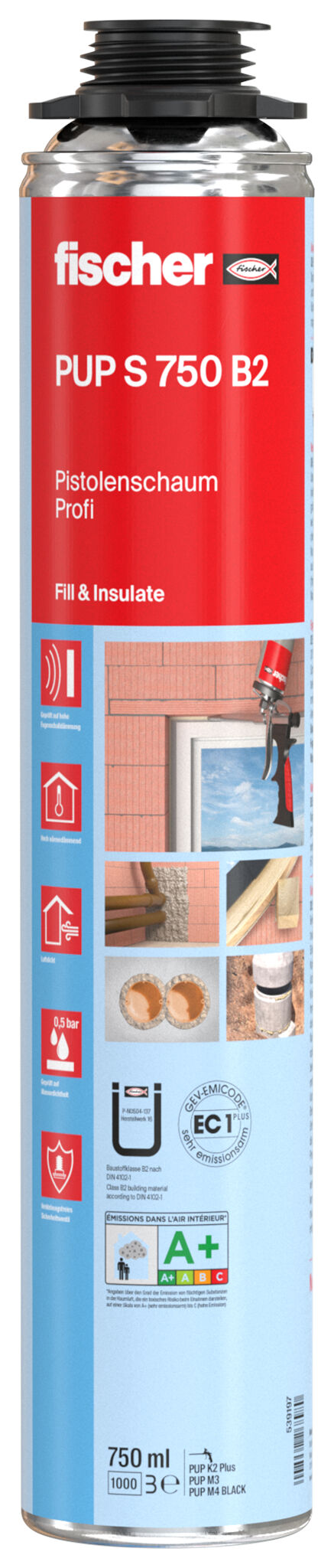 Product Picture: "fischer 건 폼 PUP S 750"