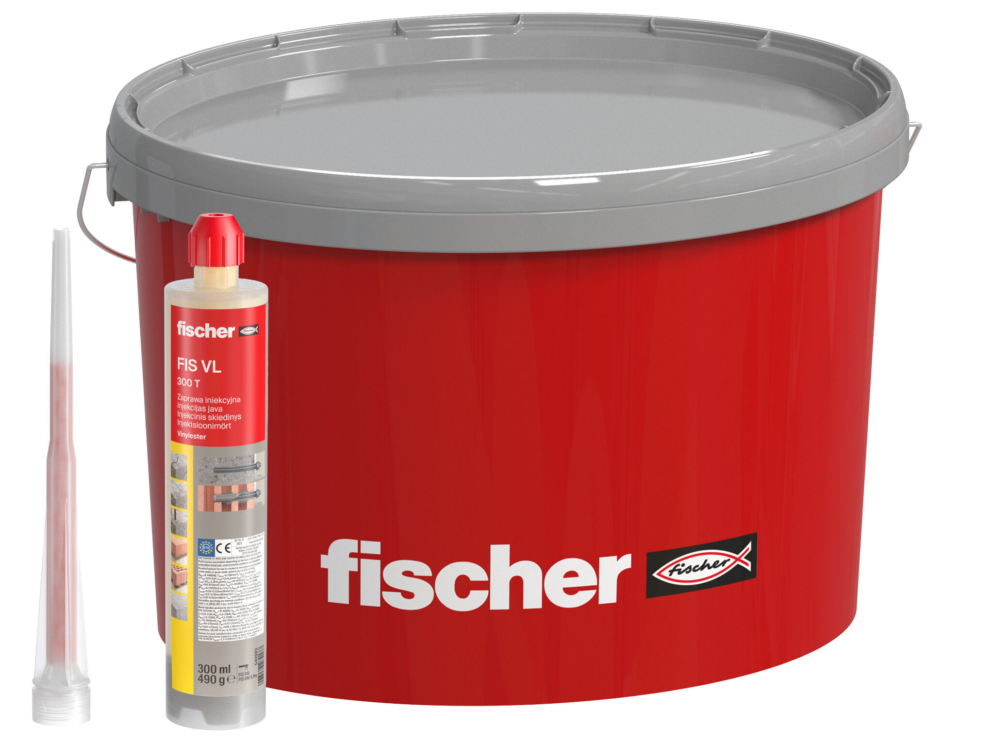 Product Picture: "fischer injection mortar FIS VL 300 T in bucket"