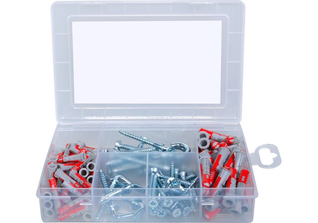 Produktbild: "fischer EasyDIY Box Kinderzimmer (133 Teile)"