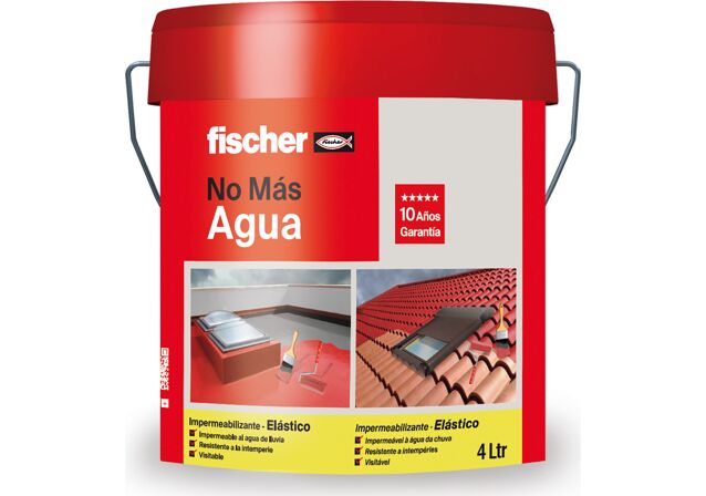 Product Picture: "Impermeabilizante No Mas Agua elástico 4L Gris"