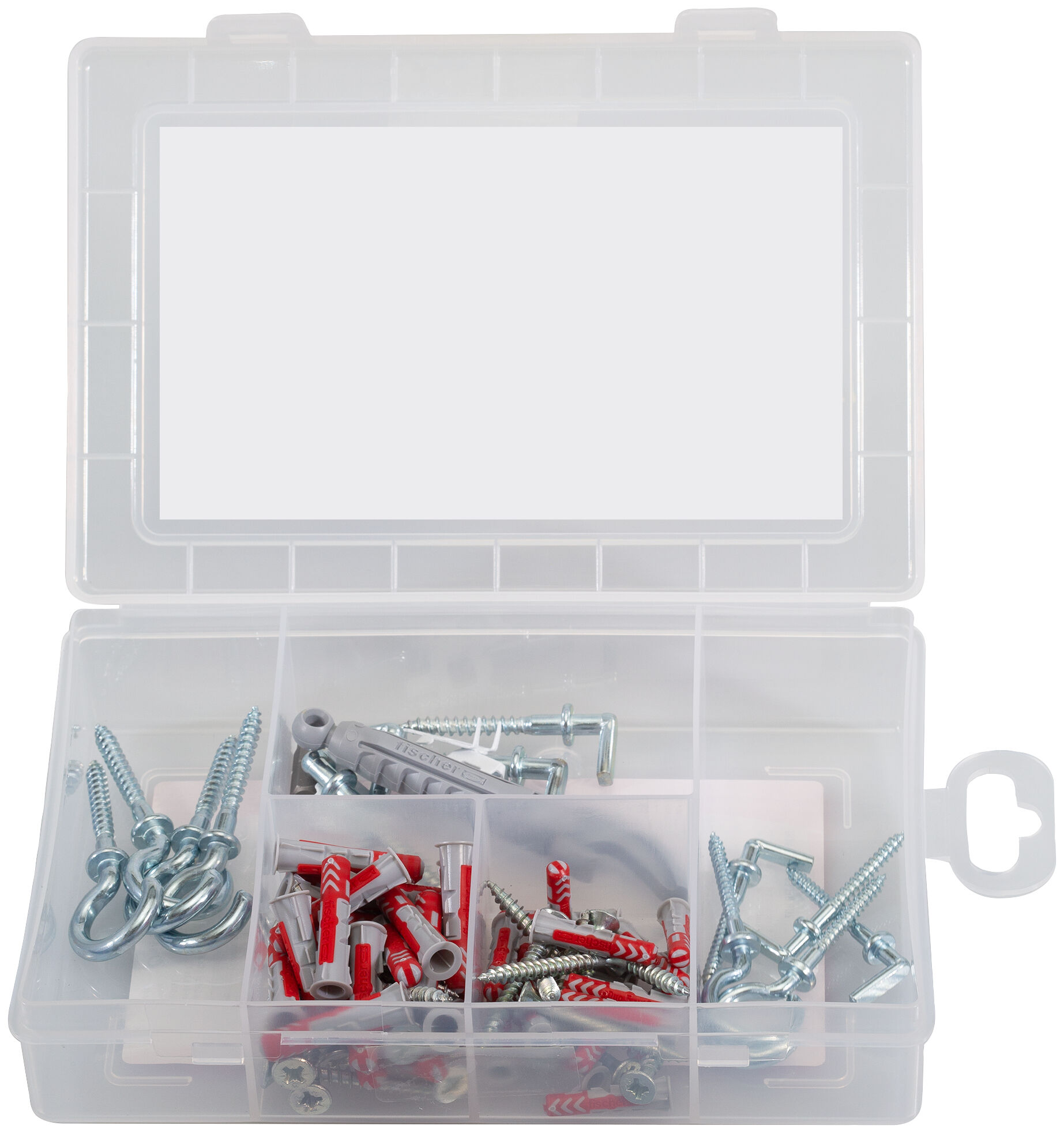 Produktbild: "fischer EasyDIY Box Neue Wohnung (76 Teile)"