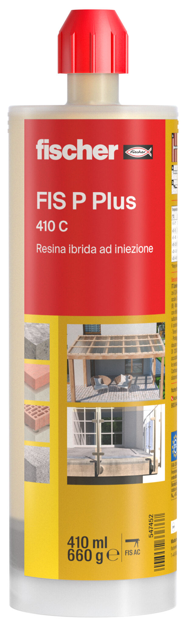 Foto Prodotto: "FIS P PLUS 410 C ancorante chimico"