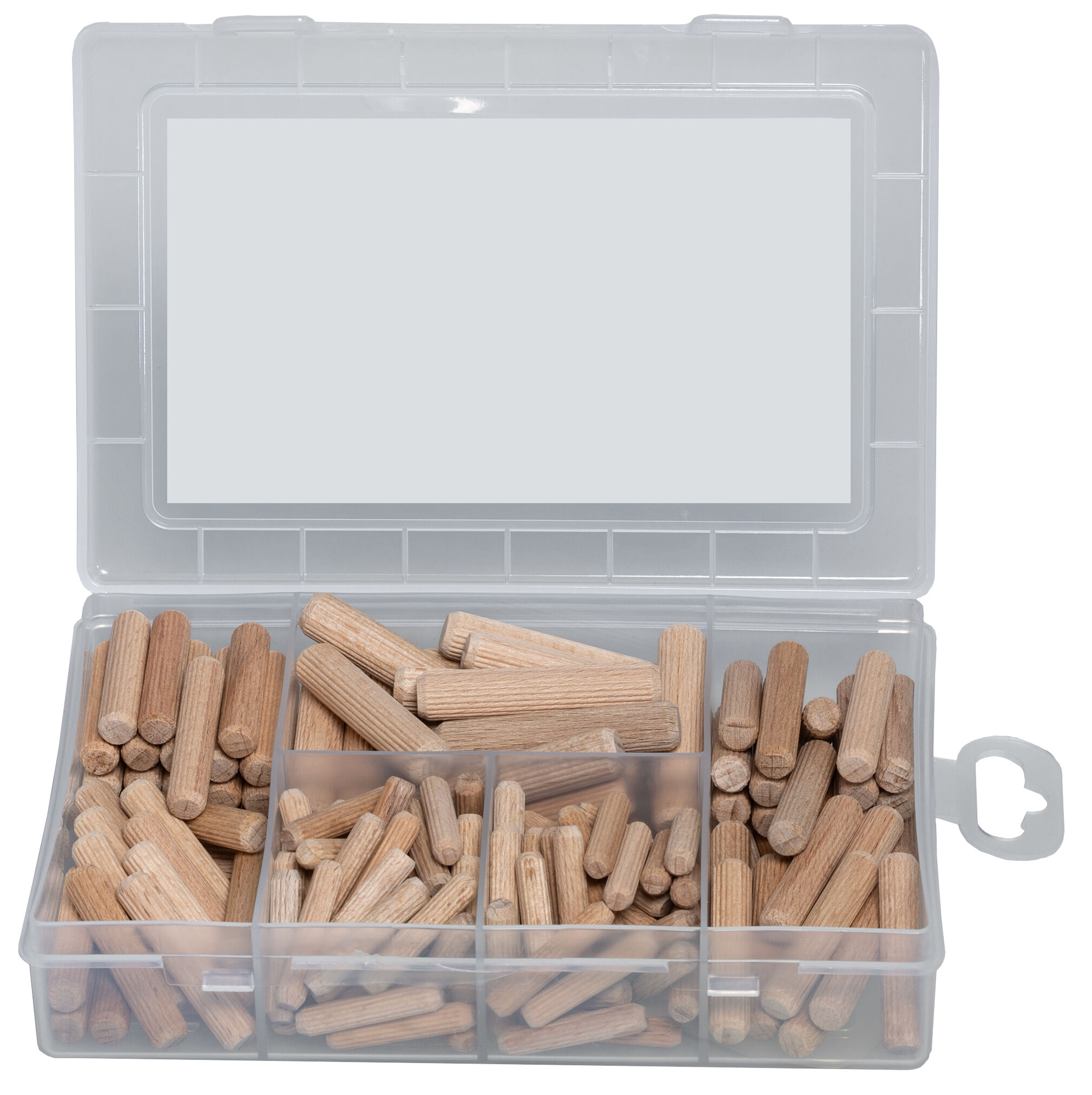 Produktbild: "fischer EasyDIY Box Holzdübel (160 Teile)"