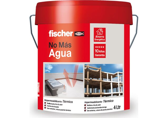 Product Picture: "Impermeabilizante No Mas Agua térmico 4L Blanco"