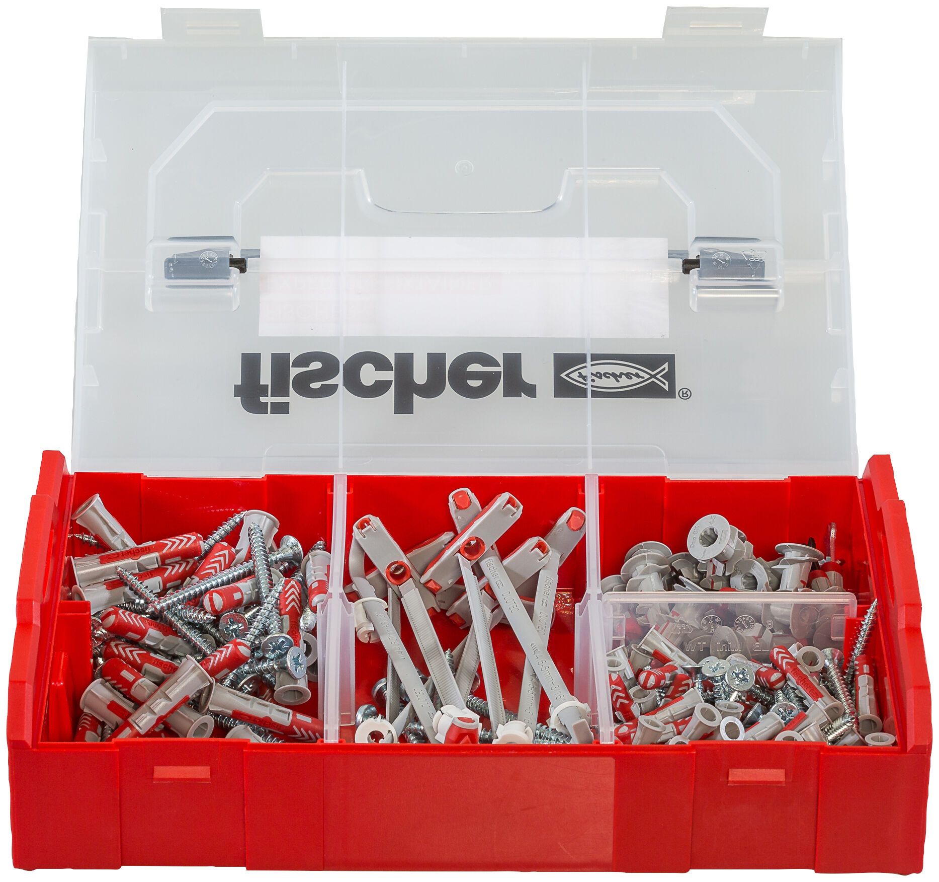Produktbild: "fischer L-BOXX mini DuoLine + Schraube (181 Teile)"
