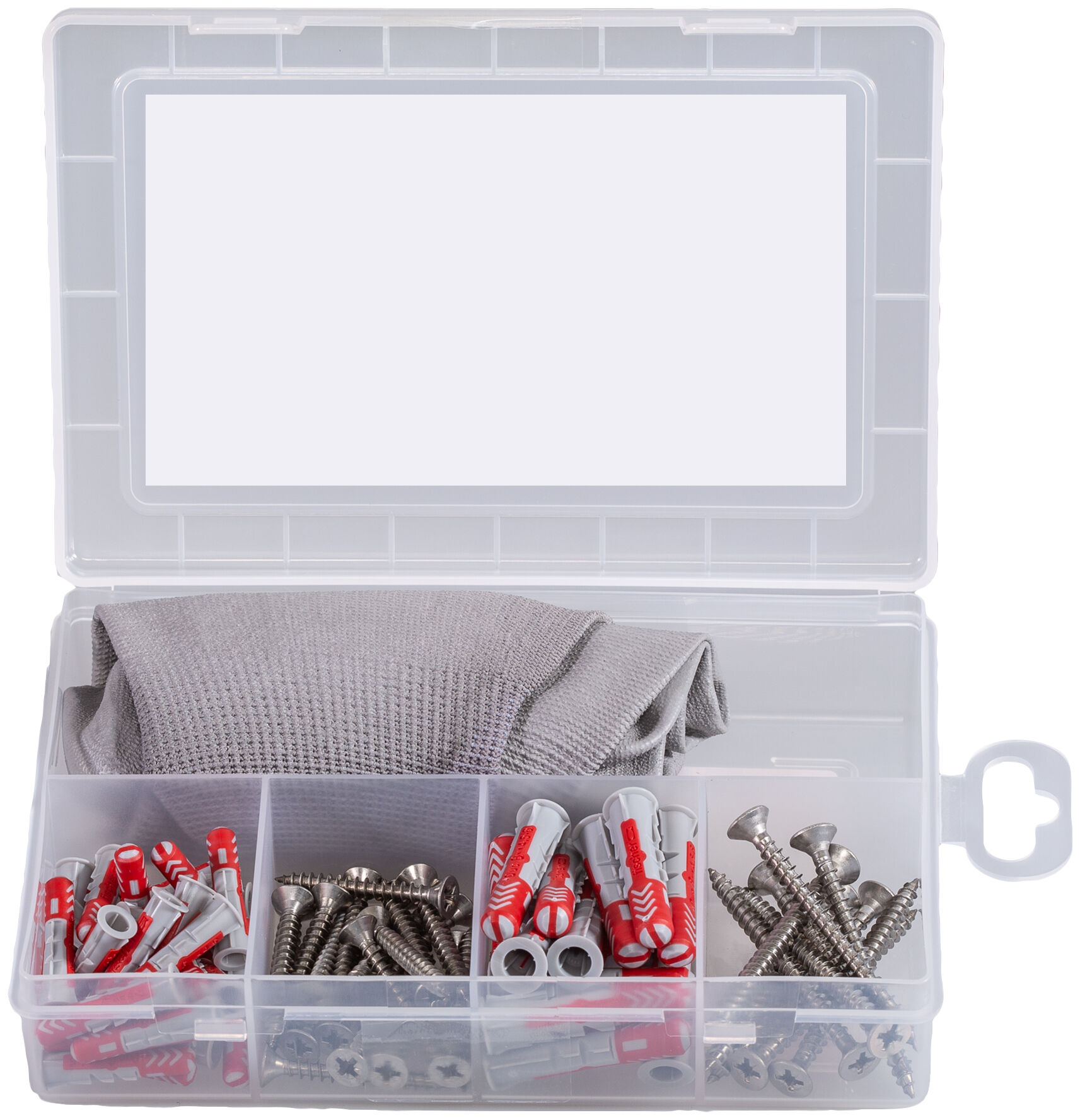 Produktbild: "fischer EasyDIY Box Garten und Balkon (71 Teile)"