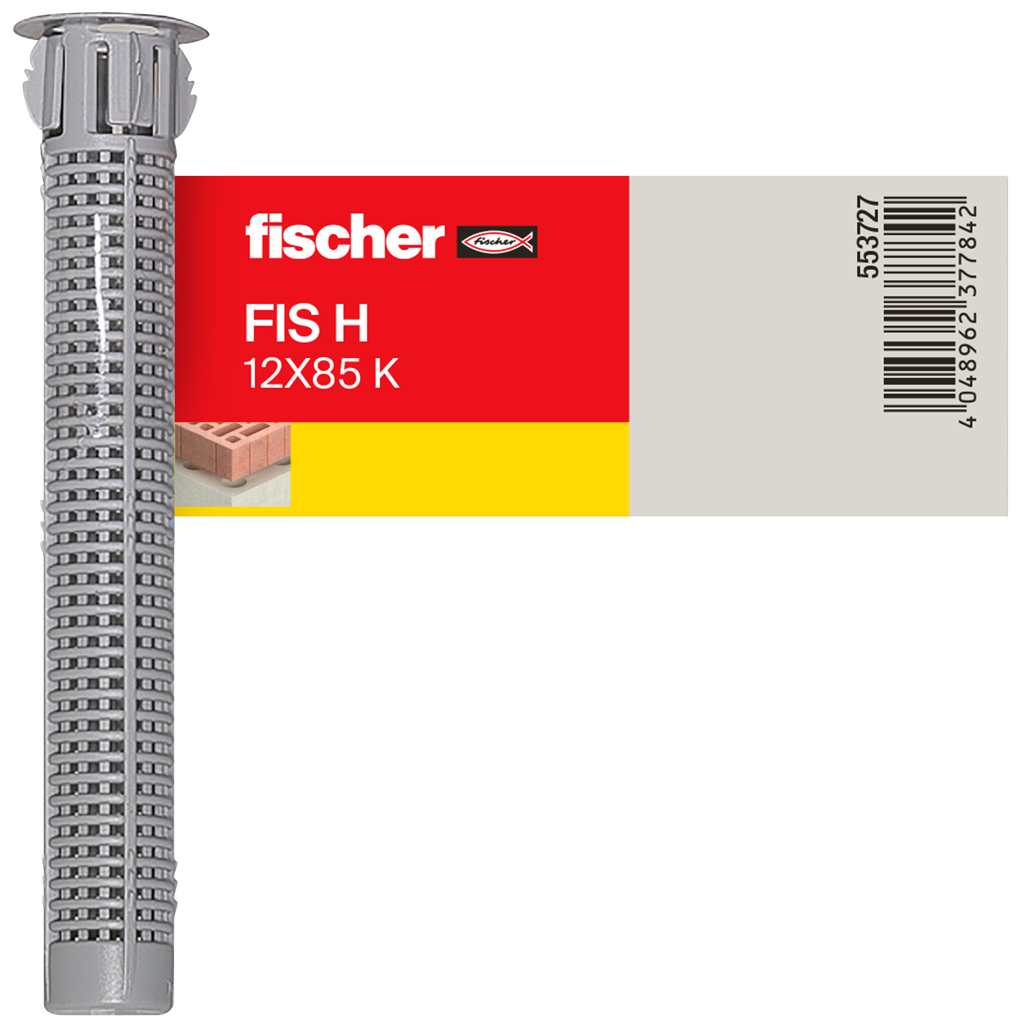 Produktbild: "fischer Injektions-Ankerhülse FIS H 12 x 85 K Kunststoff Einzelpreisauszeichnung"