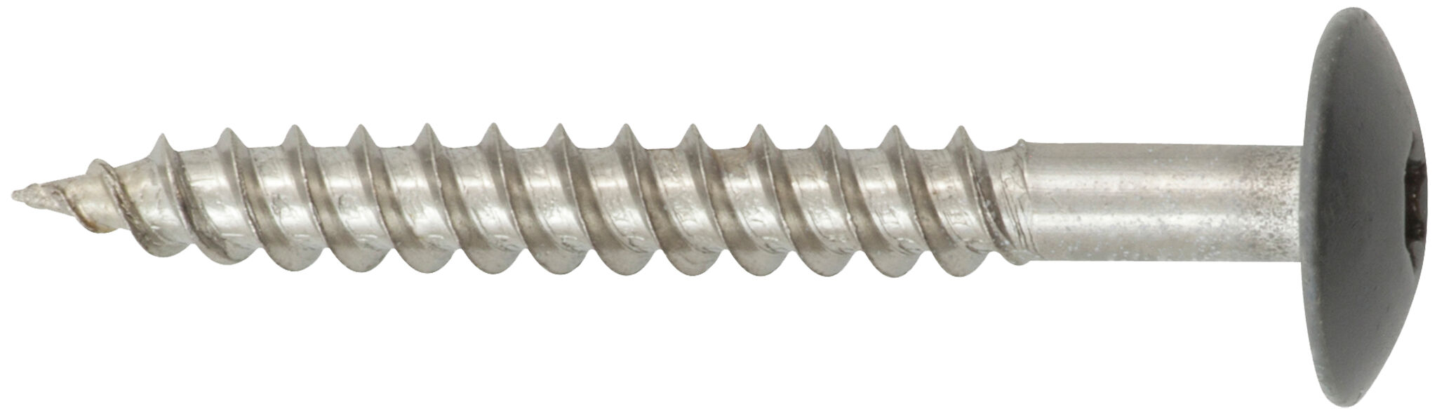 Product Picture: "fischer Fasadeskrue FRS-LP 4,8 x 38 A2 MøRK GRÅ"