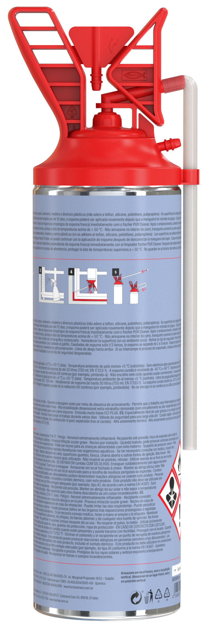 Product Picture: "Espuma PU Premium 500 ml"