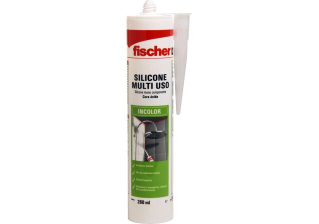 Product Picture: "Silicone Acético Incolor 260ml fischer"