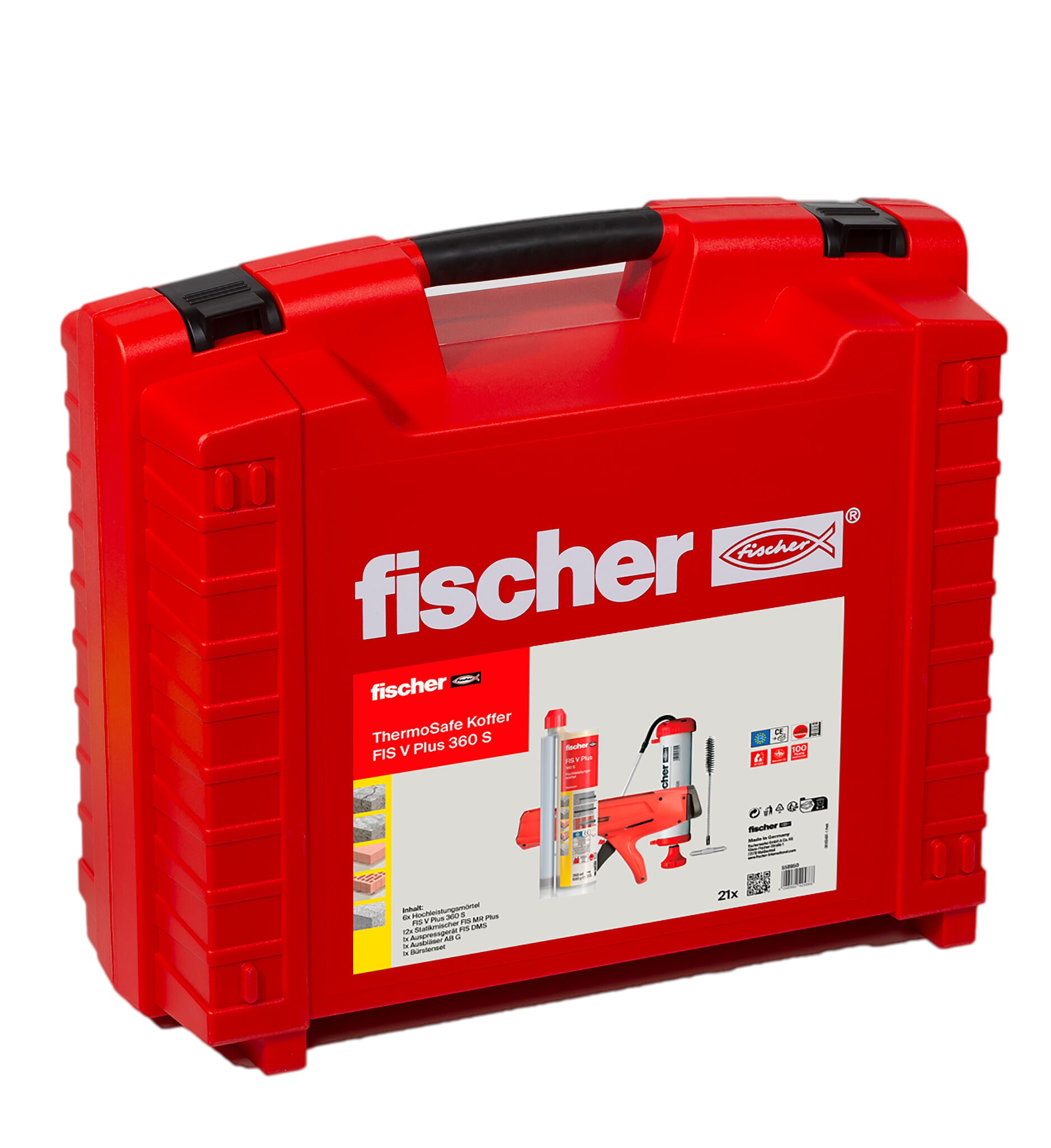 Produktbild: "fischer Hochleistungsmörtel FIS V Plus 360 S Thermosafekoffer"