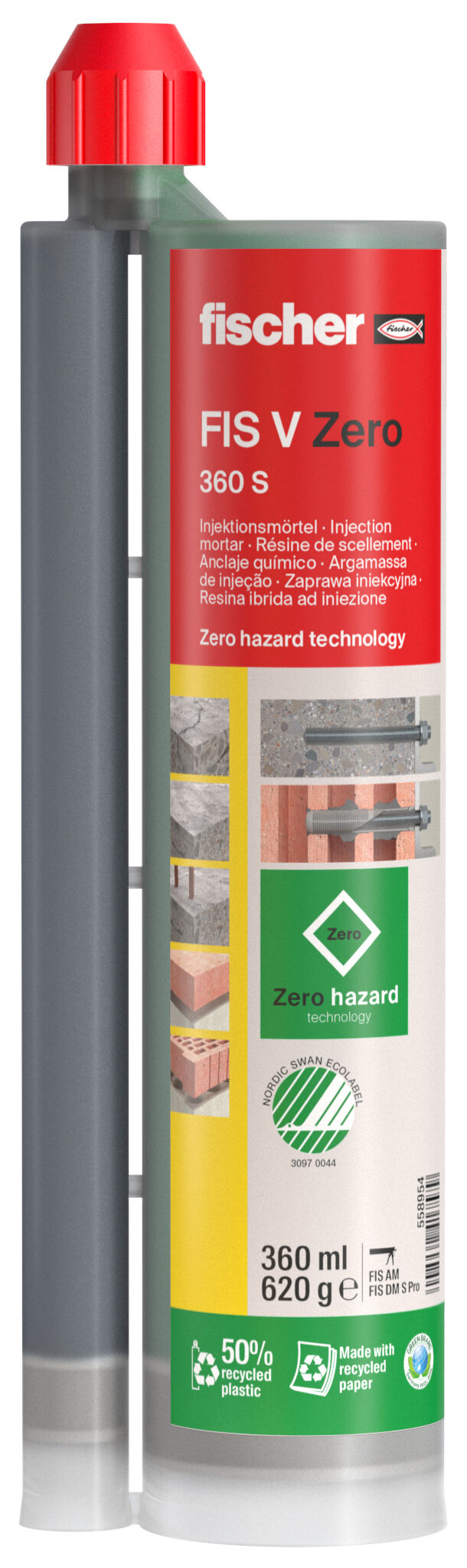 Product Picture: "fischer Injection mortar FIS V Zero 360 S"