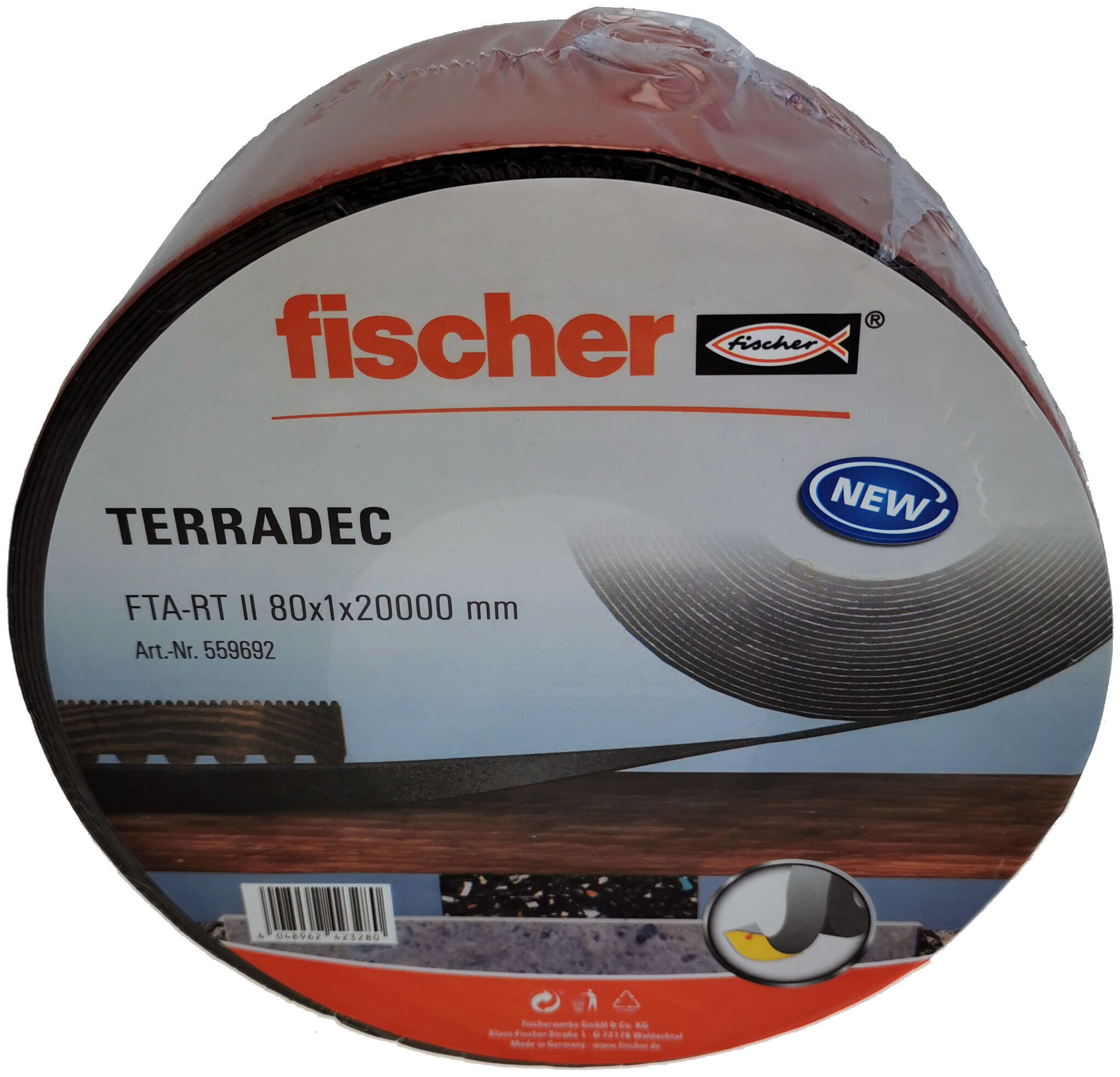 Product Picture: "fischer Beskyttelsestape FTA-RT 80 x 1 x 20000 mm"