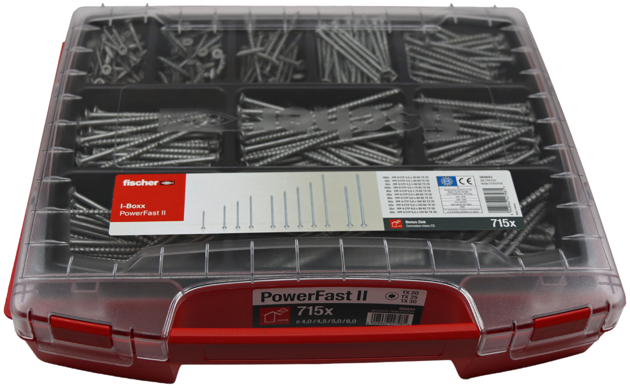 Product Picture: "fischer PowerFast II Treskrue koffert BZ C5"