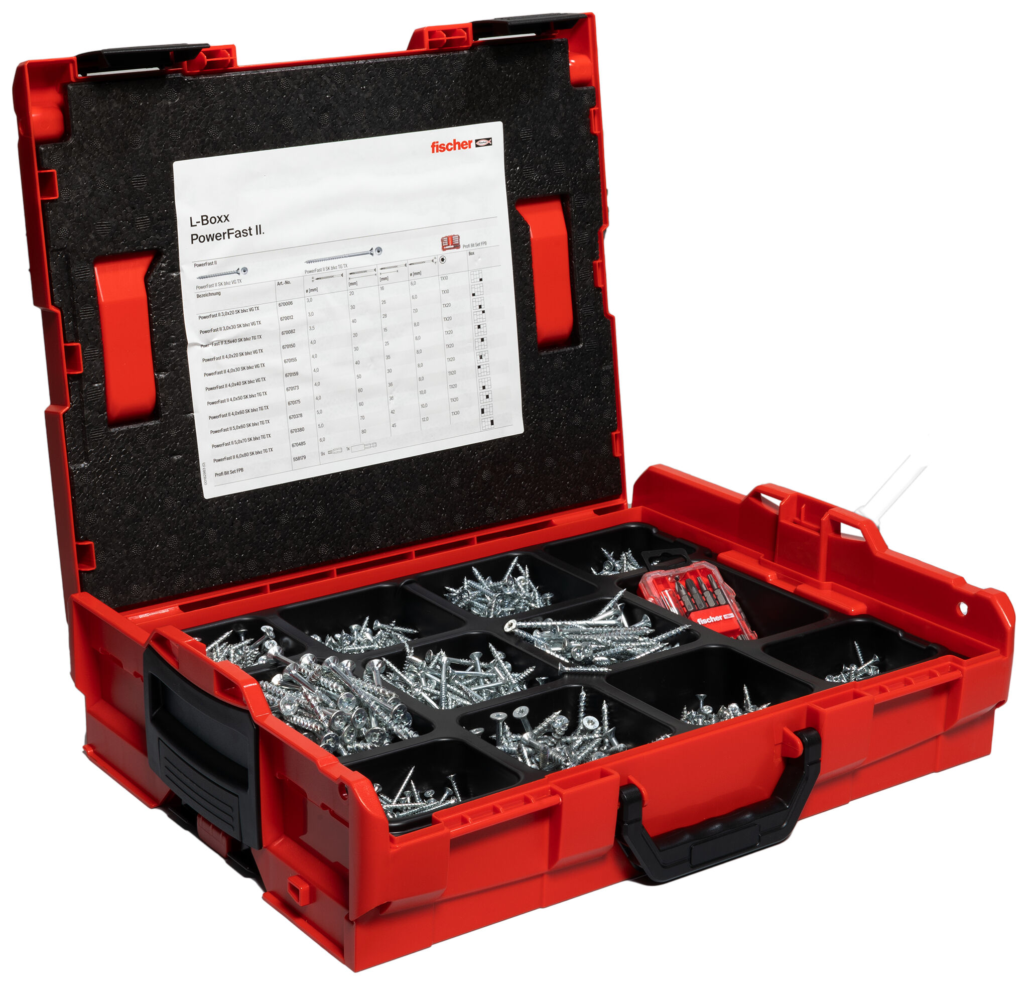 Product Picture: "Power Fast II BC L-Boxx 102 (1800 pc.)"