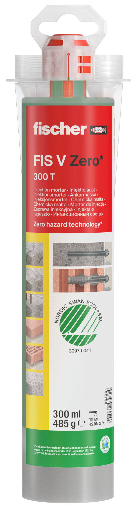 Product Picture: "Zaprawa iniekcyjna fischer FIS V ZERO 300 T"