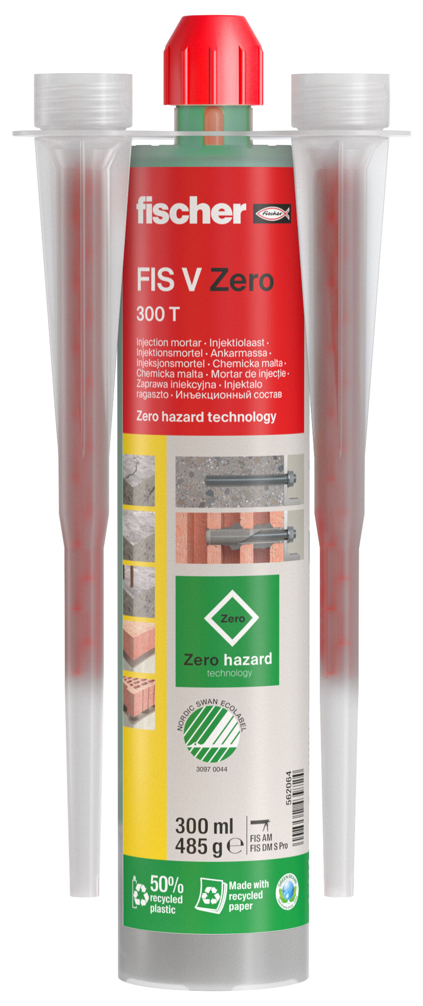 Product Picture: "fischer Injection mortar FIS V Zero 300 T"