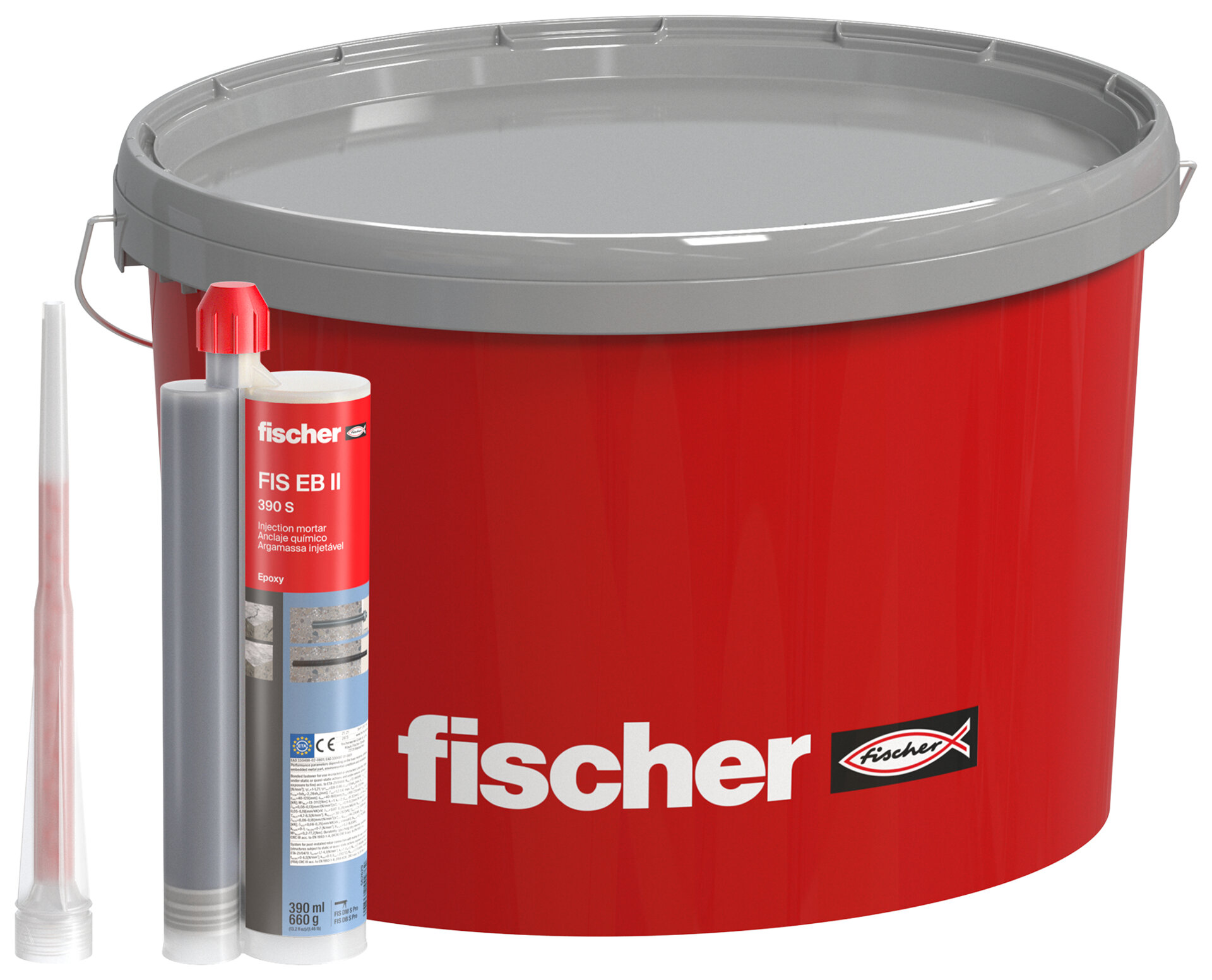 Product Picture: "fischer Epoxy mortar FIS EB II 390 S in bucket"