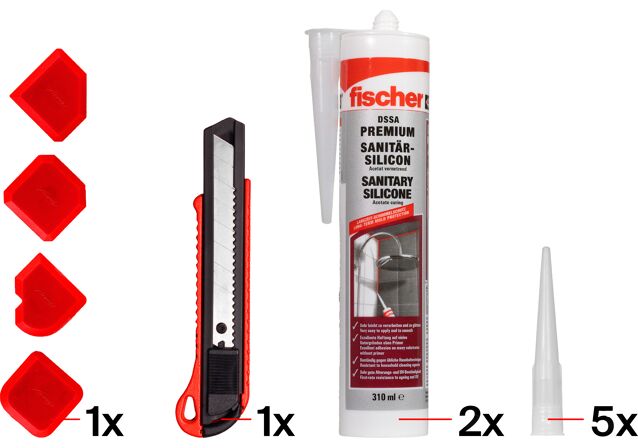 Product Picture: "fischer DIY repair kit basic transparent"