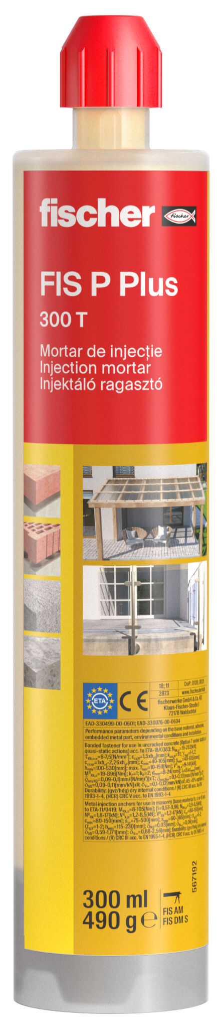 Product Picture: "Adeziv injectabilFIS P Plus 300 T, în găleată"