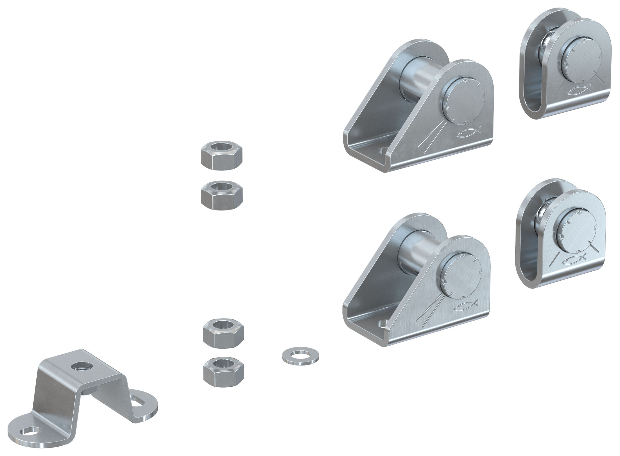 Product Picture: "Punkt stały lekki fischer FFP-L2"