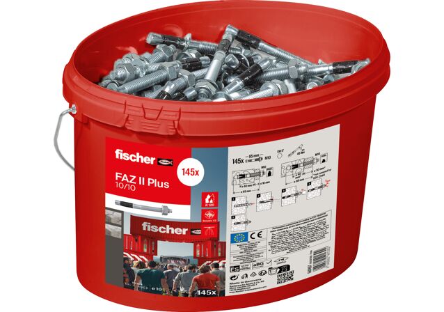 Product Picture: "fischer doorsteekanker FAZ II Plus 10/10 in emmer"