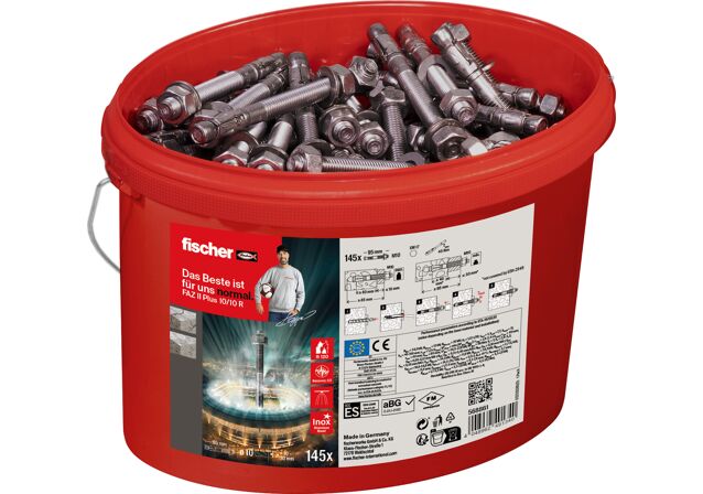 Product Picture: "fischer bolt anchor FAZ II Plus 10/10 R bucket"