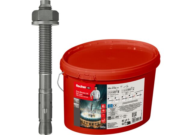Product Picture: "后膨胀螺杆锚栓 FAZ II Plus 10/10 不锈钢 R bucket"