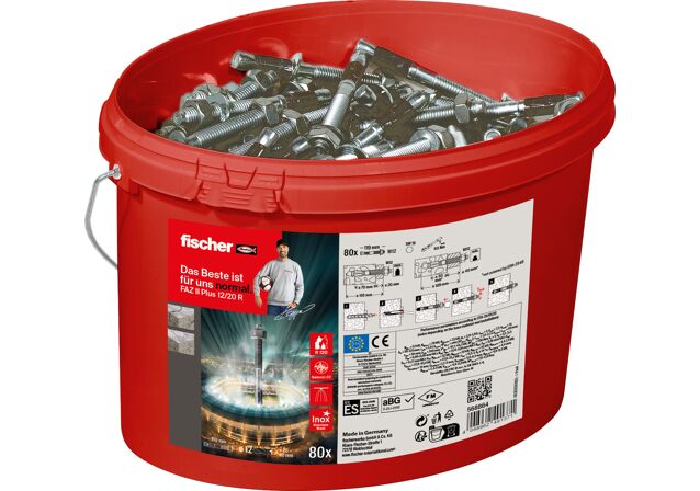 Product Picture: "fischer bolt anchor FAZ II Plus 12/20 R bucket"