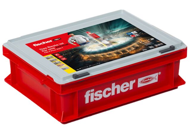 Verpackung: "fischer Handwerkerkoffer FIS V Plus 300 T"
