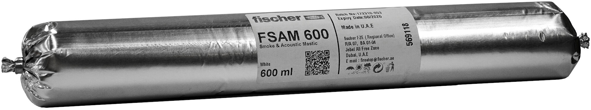 Smoke & Acoustic Mastic FSAM