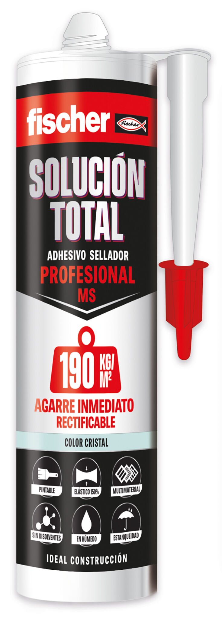 Product Picture: "Solução Total Profissional Transparente - 290 ml"