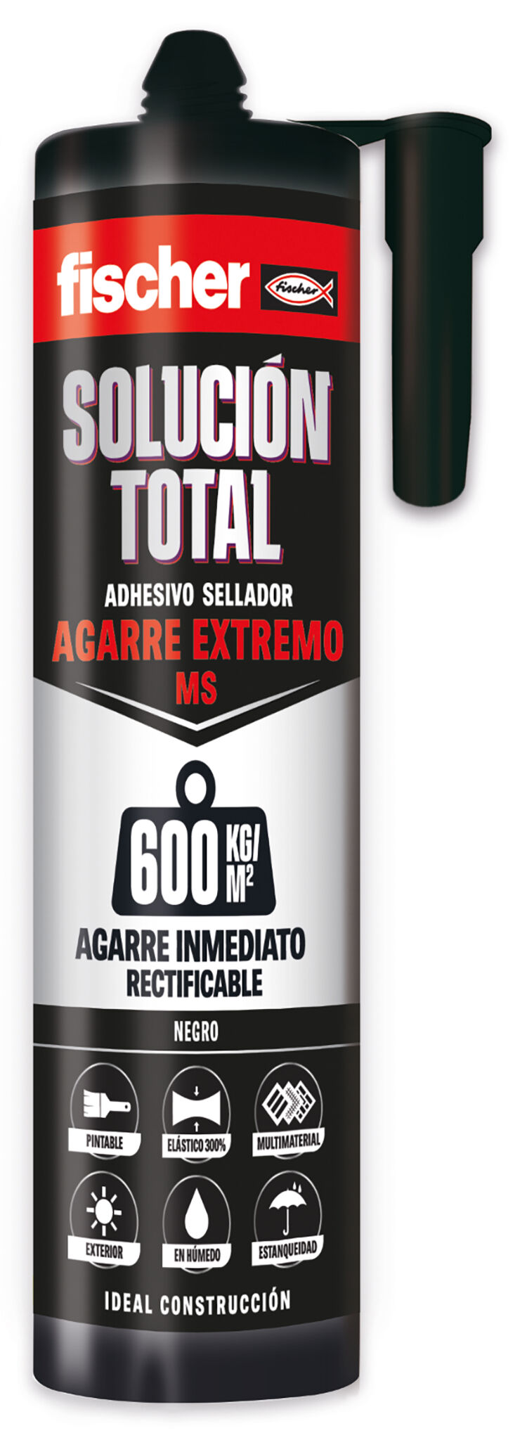 Product Picture: "Solução Total Aderência Extrema Preto - 290 ml"