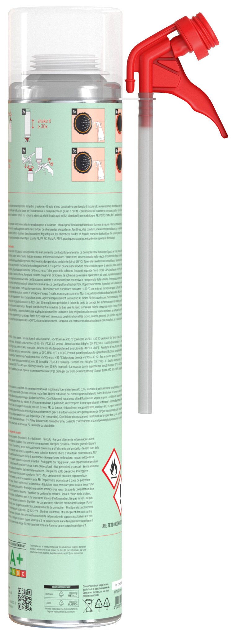 Product Picture: "fischer low monomer PU foam PU-P EVO 750 B2"