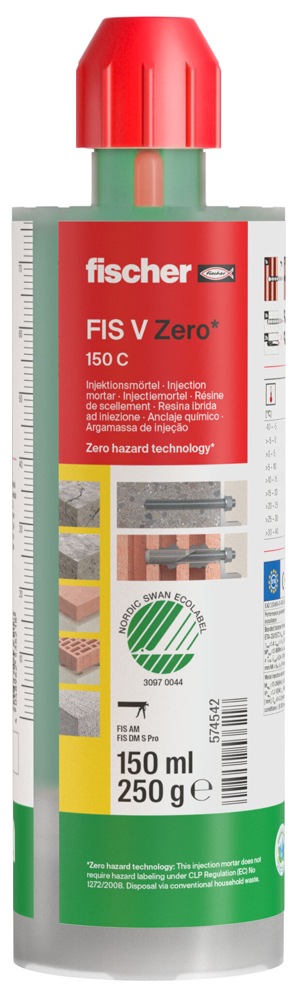 Product Picture: "fischer Injectiemortel FIS V Zero 150 C"