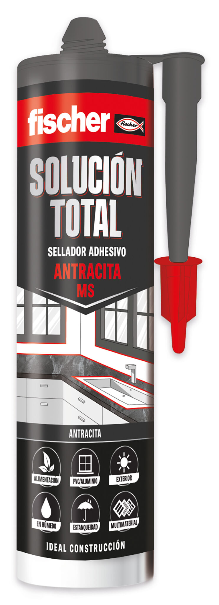 Product Picture: "Solución Total Antracita - 290 ml"