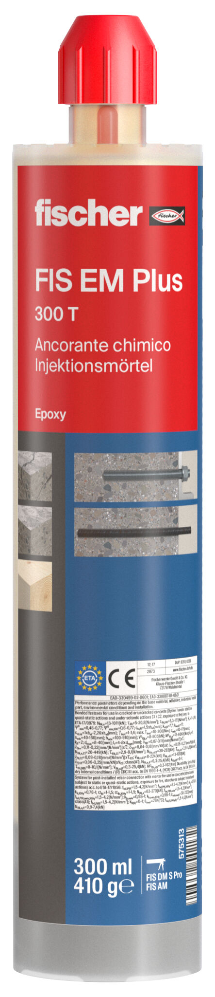 Product Picture: "fischer Epoxy mortar FIS EM Plus 300 T"
