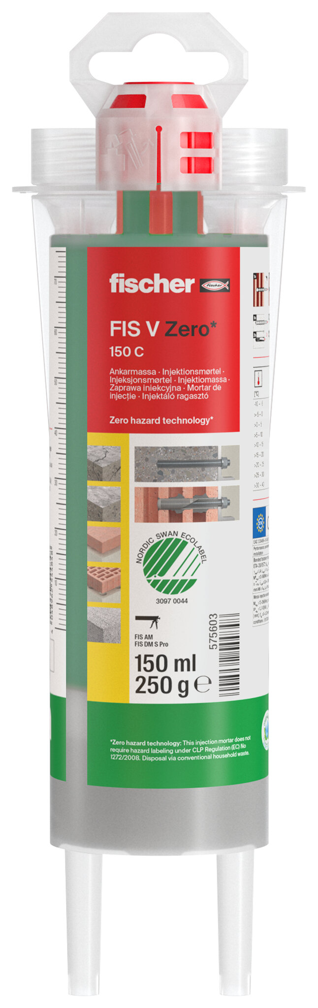 Product Picture: "fischer Injektio massa FIS V Zero 150 C"