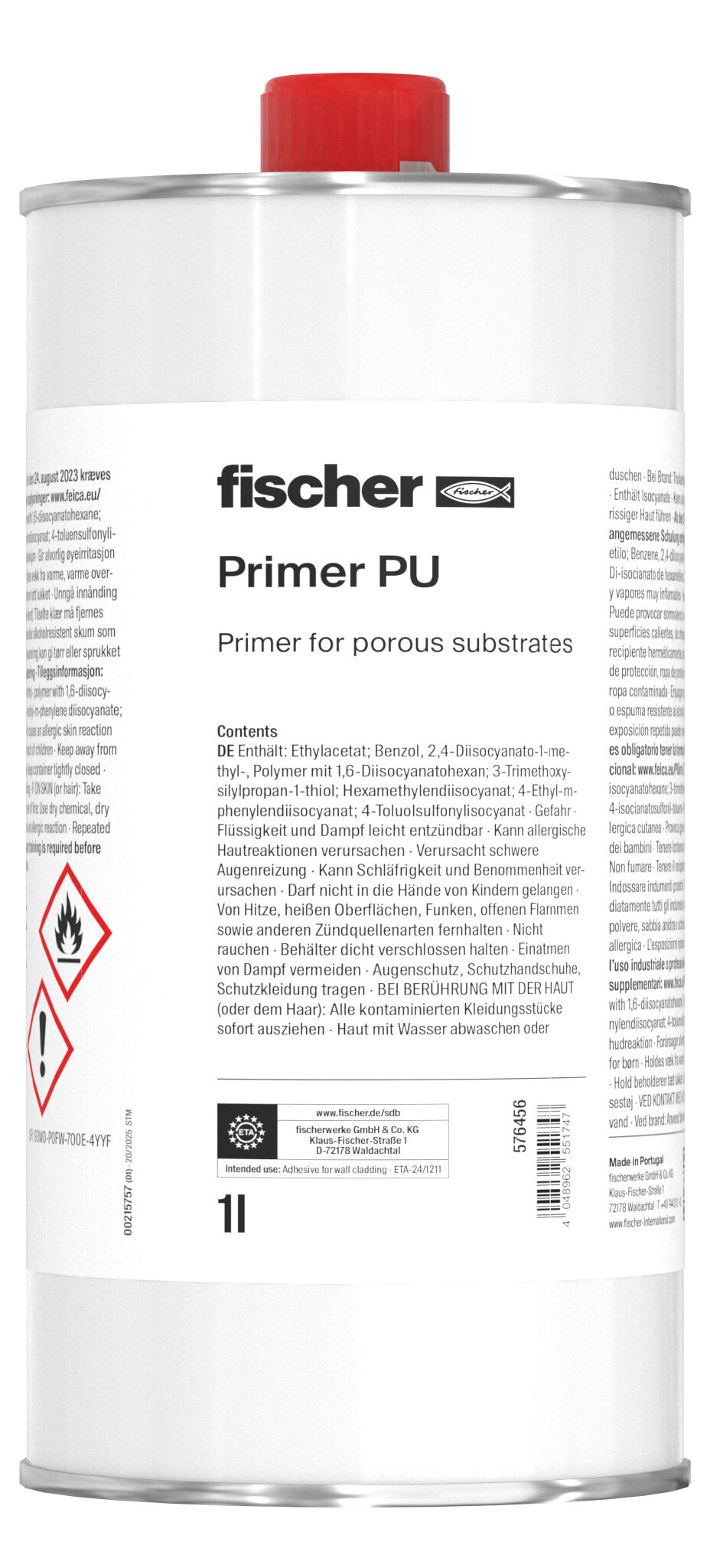 Product Picture: "fischer Primer PU 1 l"