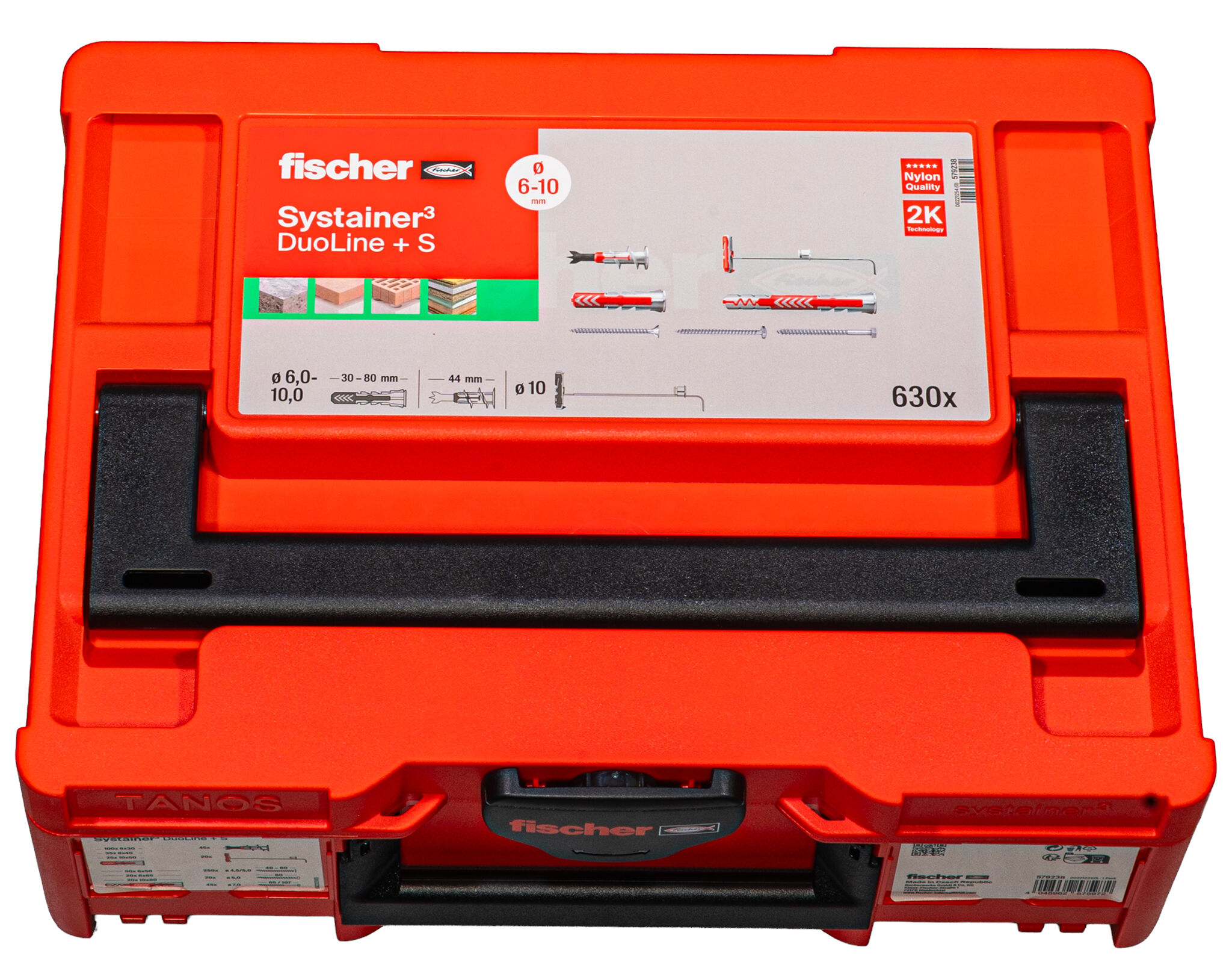 Packaging: "fischer DuoLine + Screw Systainer M137 (630 parts)"