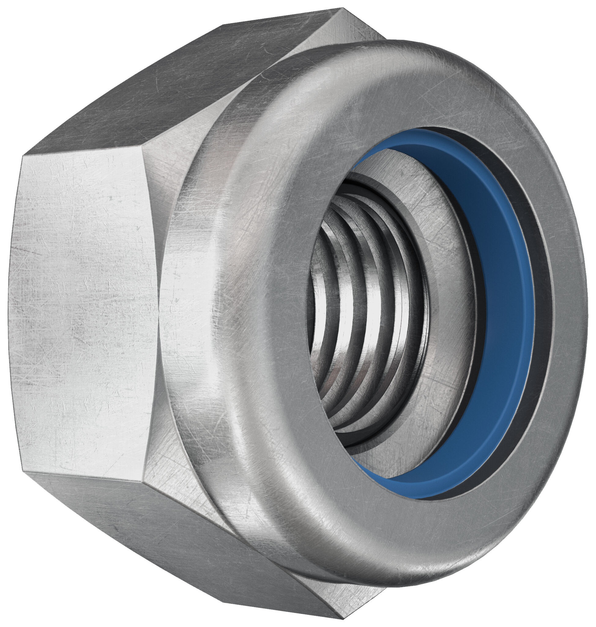 Sicherungsmutter DIN 985 A2, Edelstahl A2